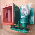 High efficiency gas lock rotary valve